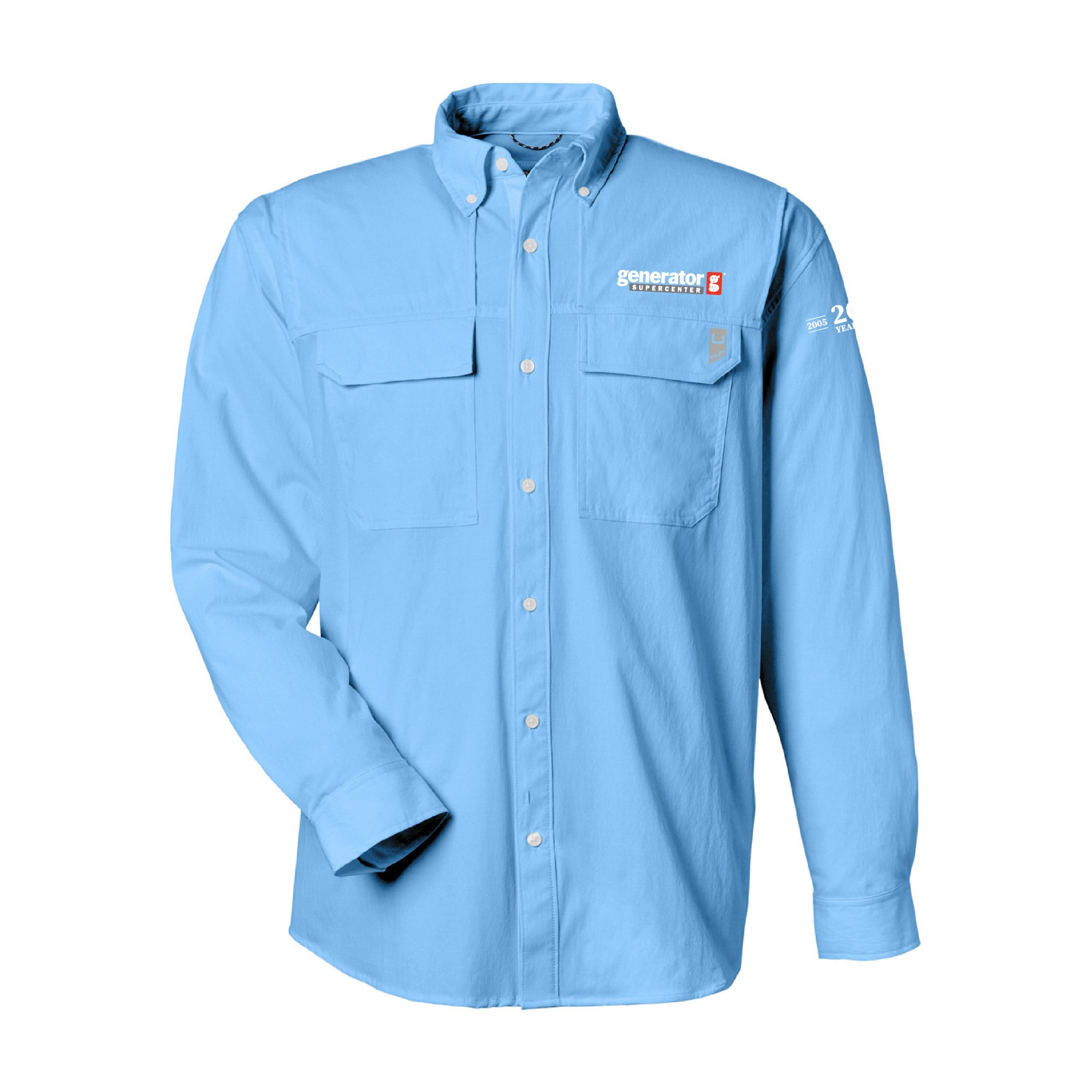 HUK Men's Creekbed Long Sleeve Shirt